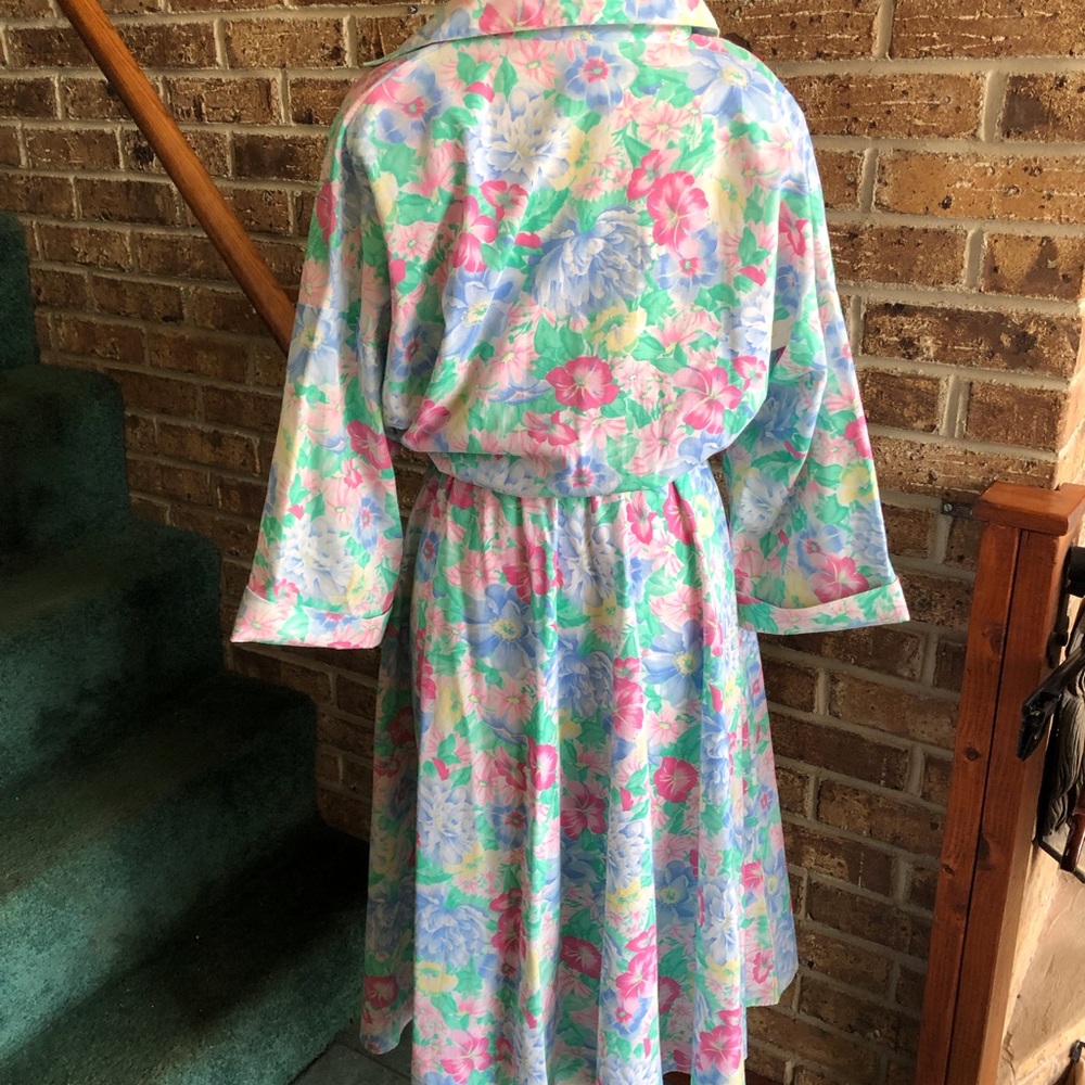 Vintage Floral The American Shirt Dress - Picture 10 of 11
